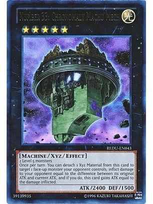 Number 33: Chronomaly Machu Mech - REDU-EN043 - Ultra Rare Unlimited