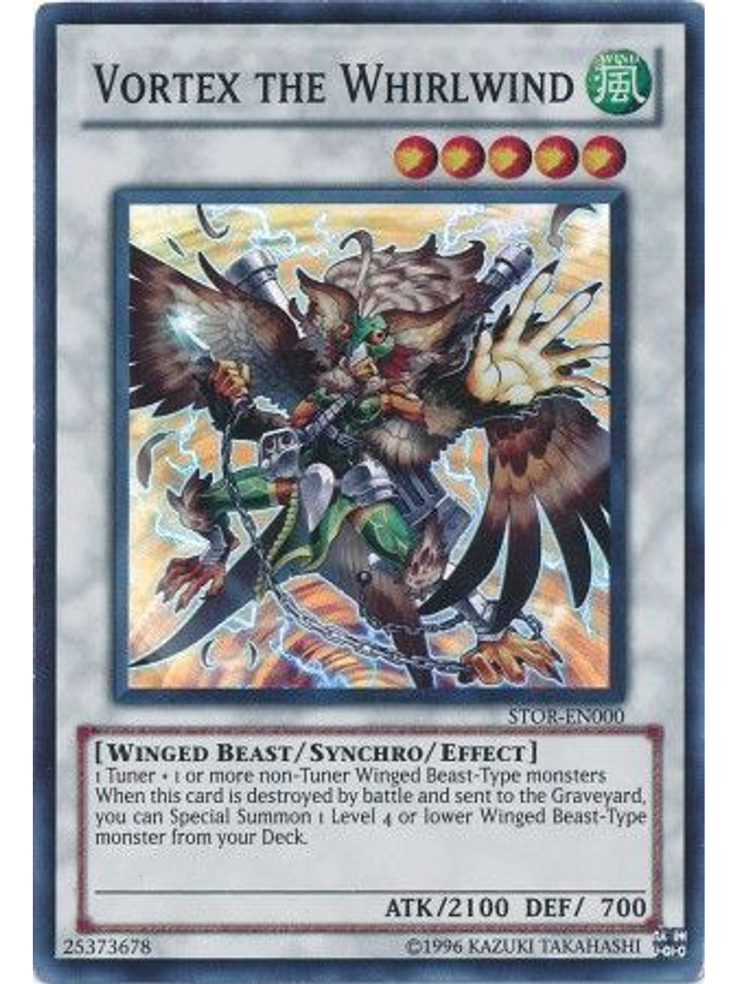 Vortex the Whirlwind - STOR-EN000 - Super Rare Unlimited 1