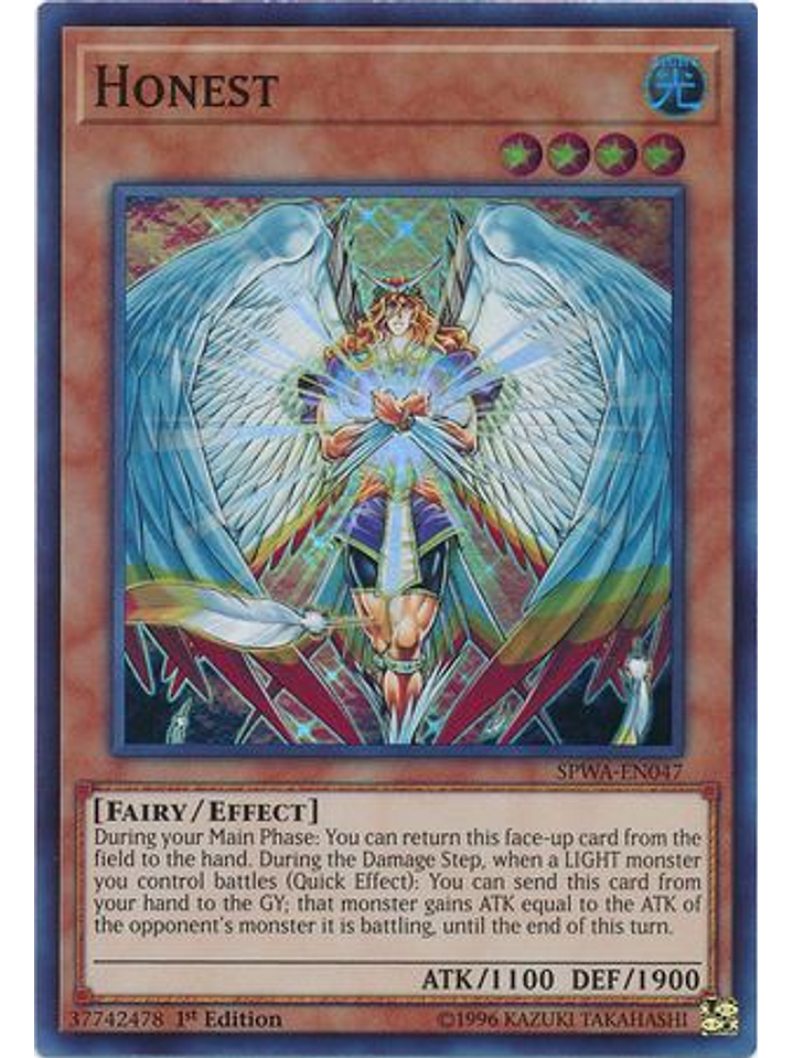 Honest - SPWA-EN047 - Super Rare 1st Edition 1