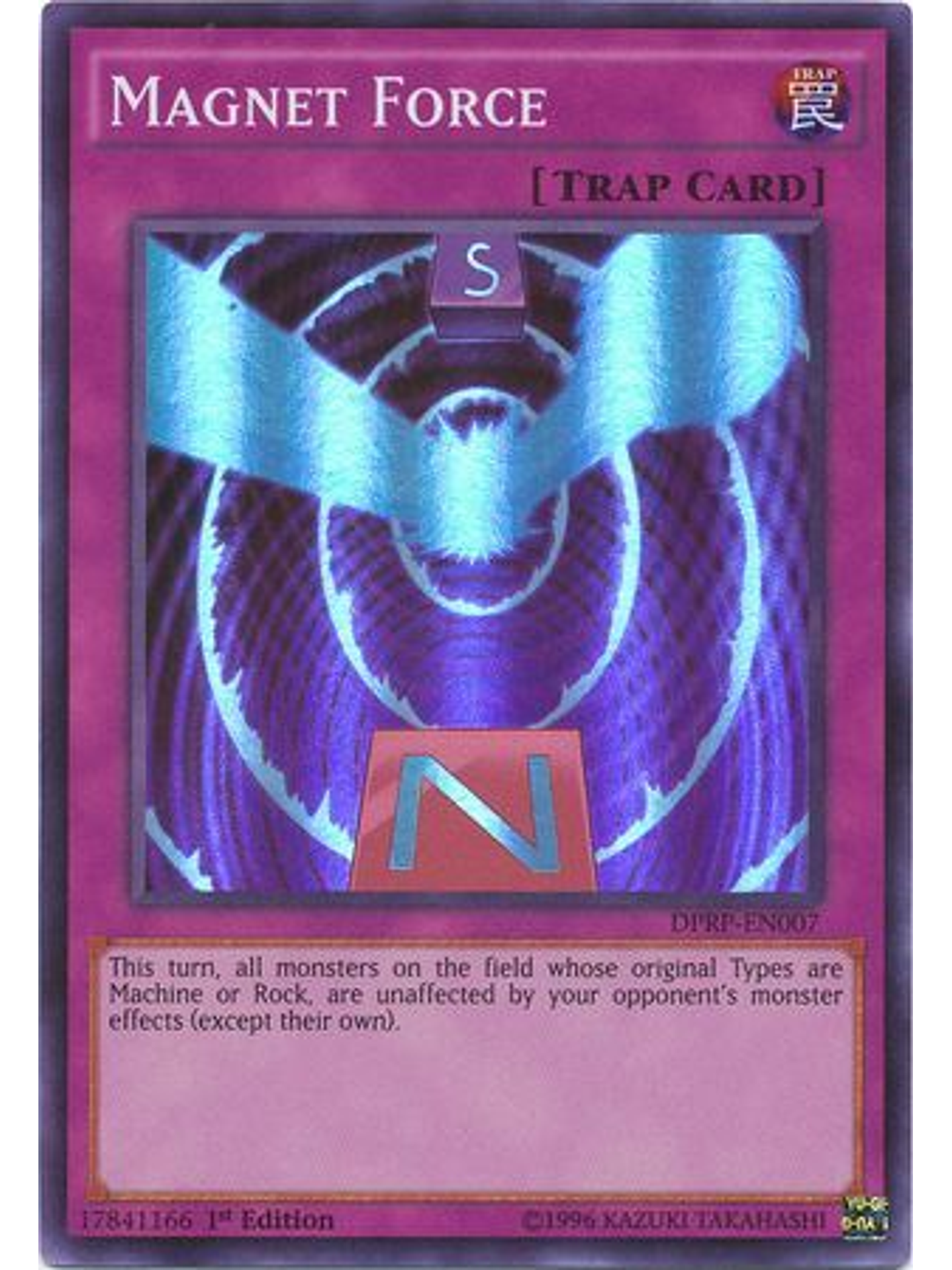 Magnet Force - dprp-en007 - Super Rare 1st Edition 1