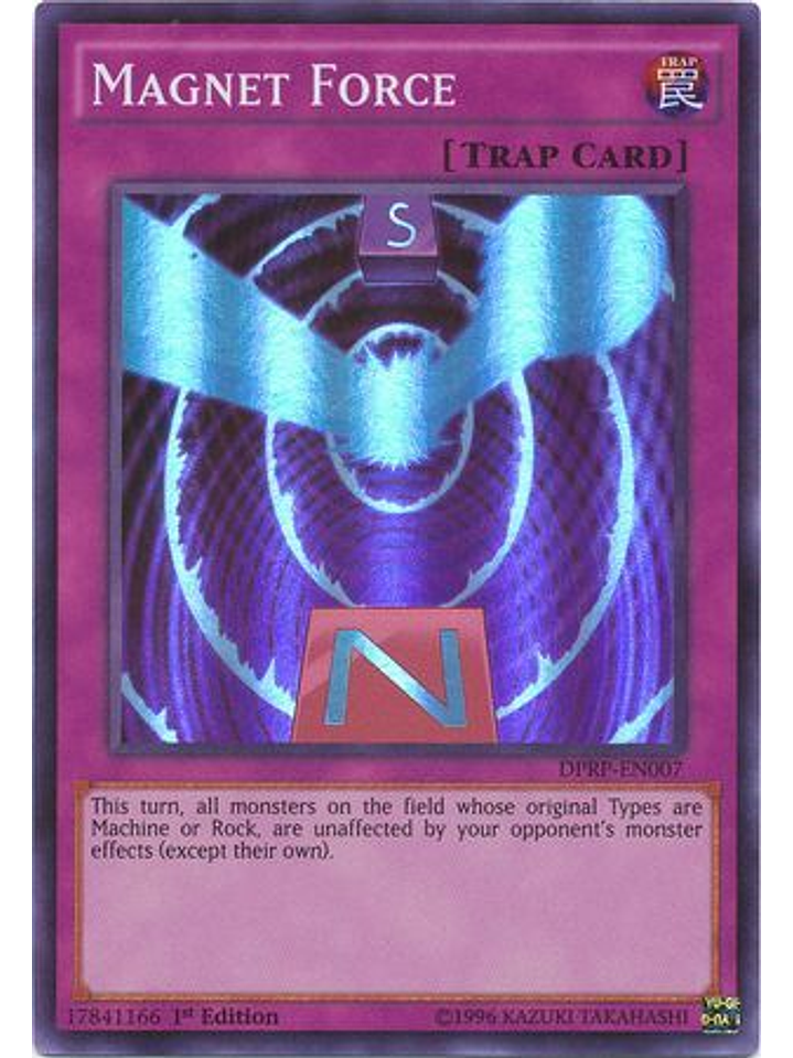 Magnet Force - dprp-en007 - Super Rare 1st Edition 1