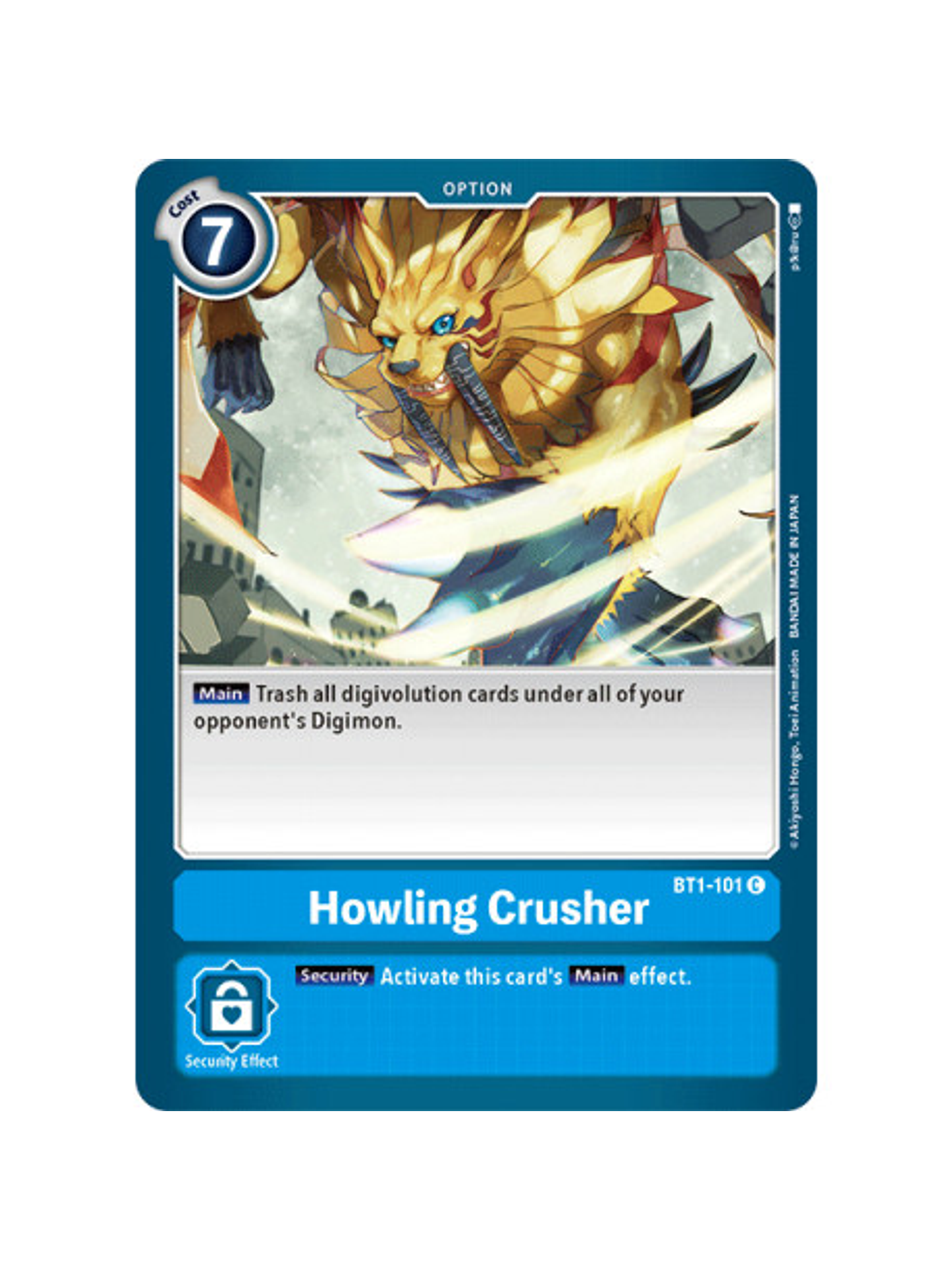 BT1-101 C Howling Crusher Option  1