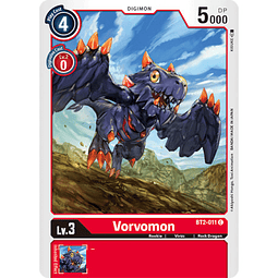 BT2-011 C Vorvomon Digimon 