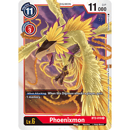 BT2-019 R Phoenixmon Digimon 