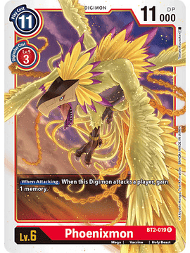 BT2-019 R Phoenixmon Digimon 
