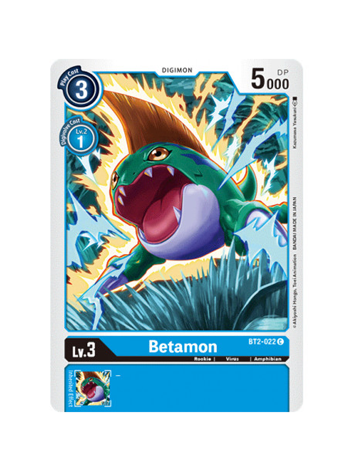BT2-022 C Betamon Digimon  1