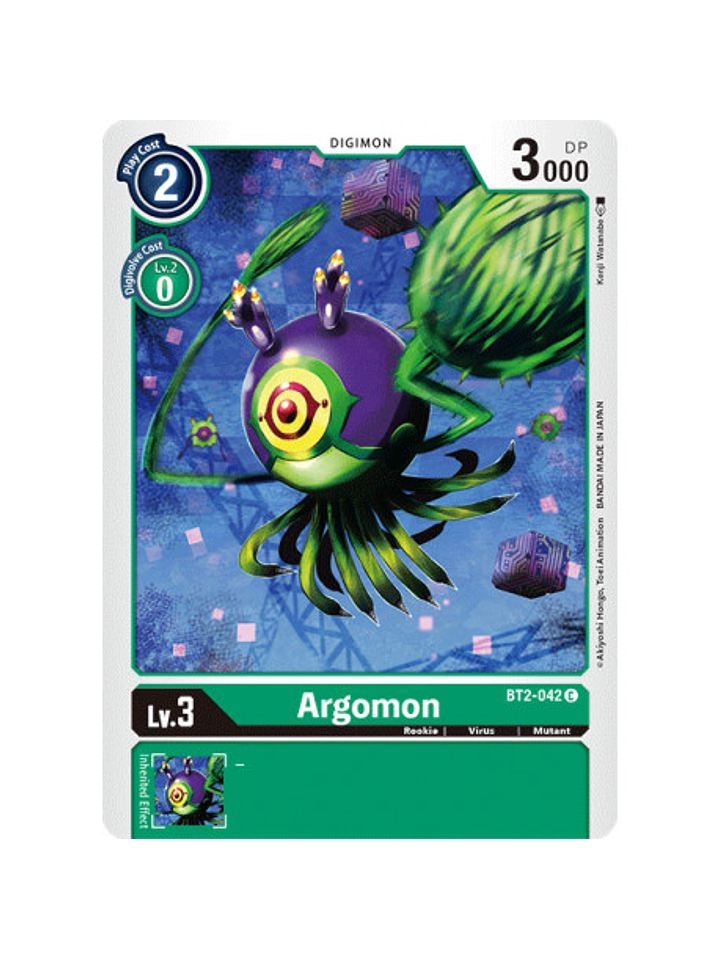 BT2-042 C Argomon Digimon  1