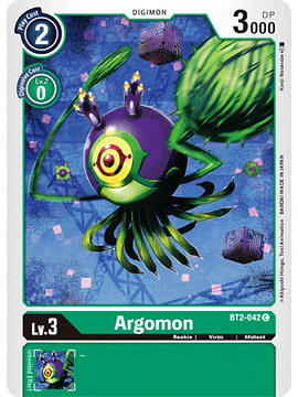 BT2-042 C Argomon Digimon 