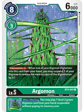 BT2-047 C Argomon Digimon 