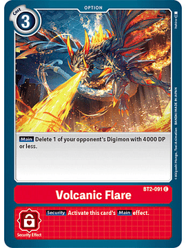 BT2-091 C Volcanic Flare Option 