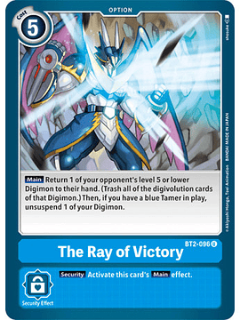 BT2-096 U The Ray of Victory Option 