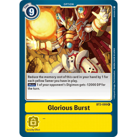 BT2-099 R Glorious Burst Option 