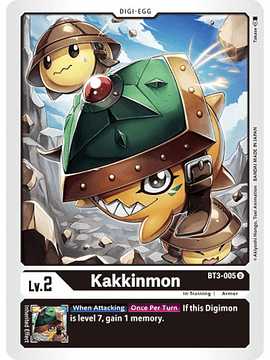 BT3-005 U Kakkinmon Digi-Egg 