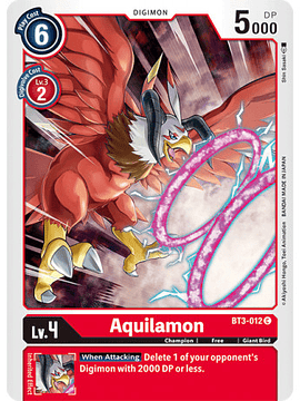 BT3-012 C Aquilamon Digimon 