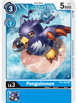 BT3-022 C Penguinmon Digimon 