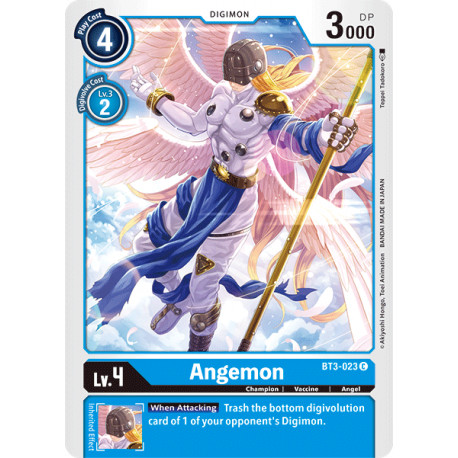 BT3-023 C Angemon Digimon 