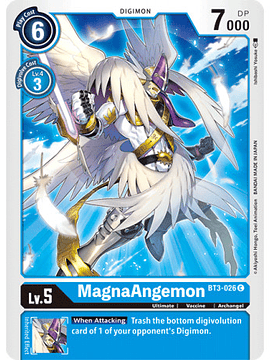 BT3-026 C MagnaAngemon Digimon 