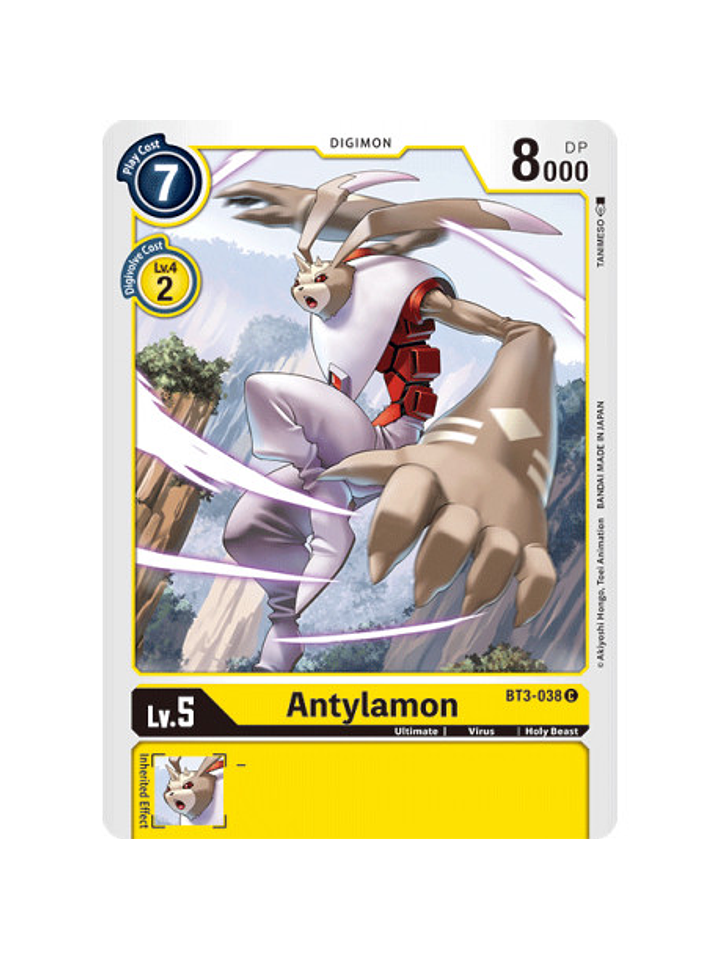 BT3-038 C Antylamon Digimon  1