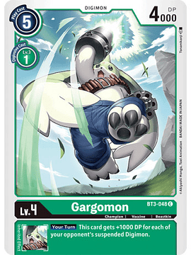 BT3-048 C Gargomon Digimon 