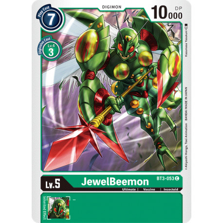 BT3-053 C JewelBeemon Digimon 