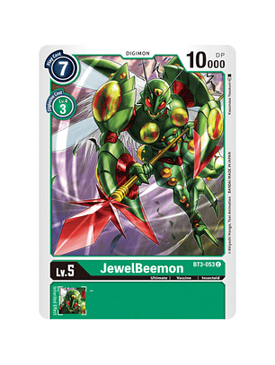 BT3-053 C JewelBeemon Digimon 