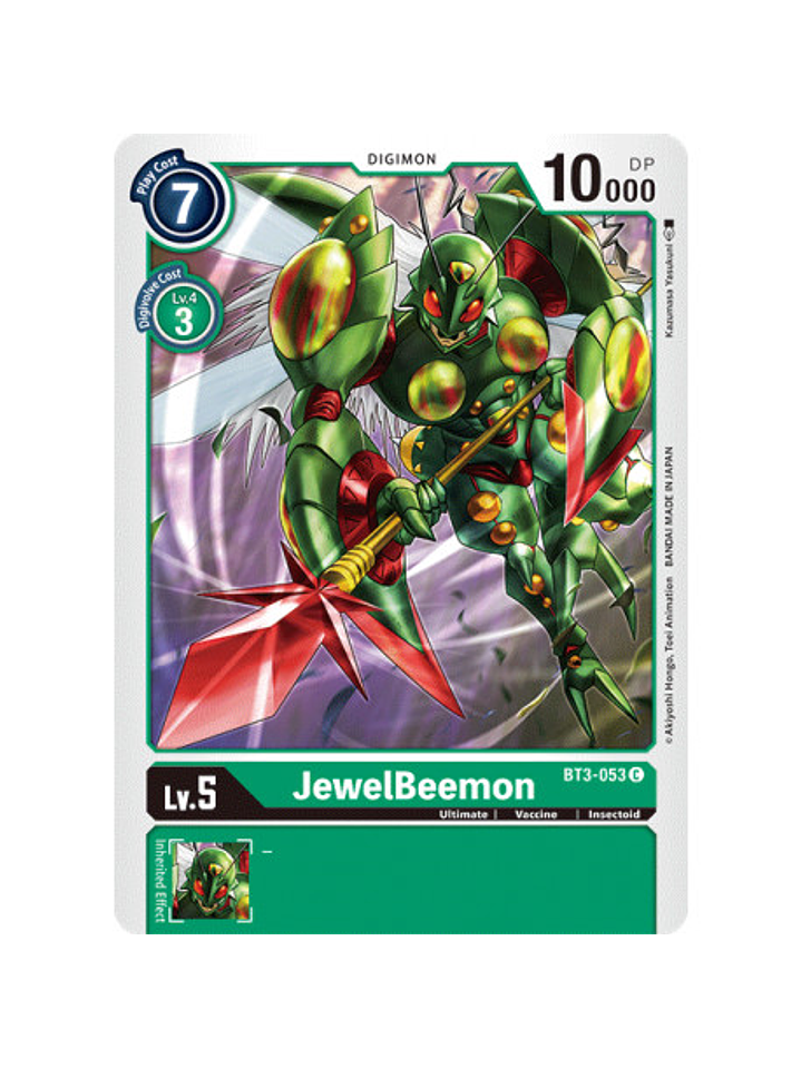 BT3-053 C JewelBeemon Digimon  1