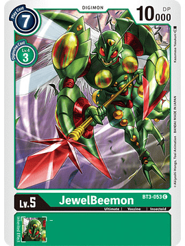 BT3-053 C JewelBeemon Digimon 