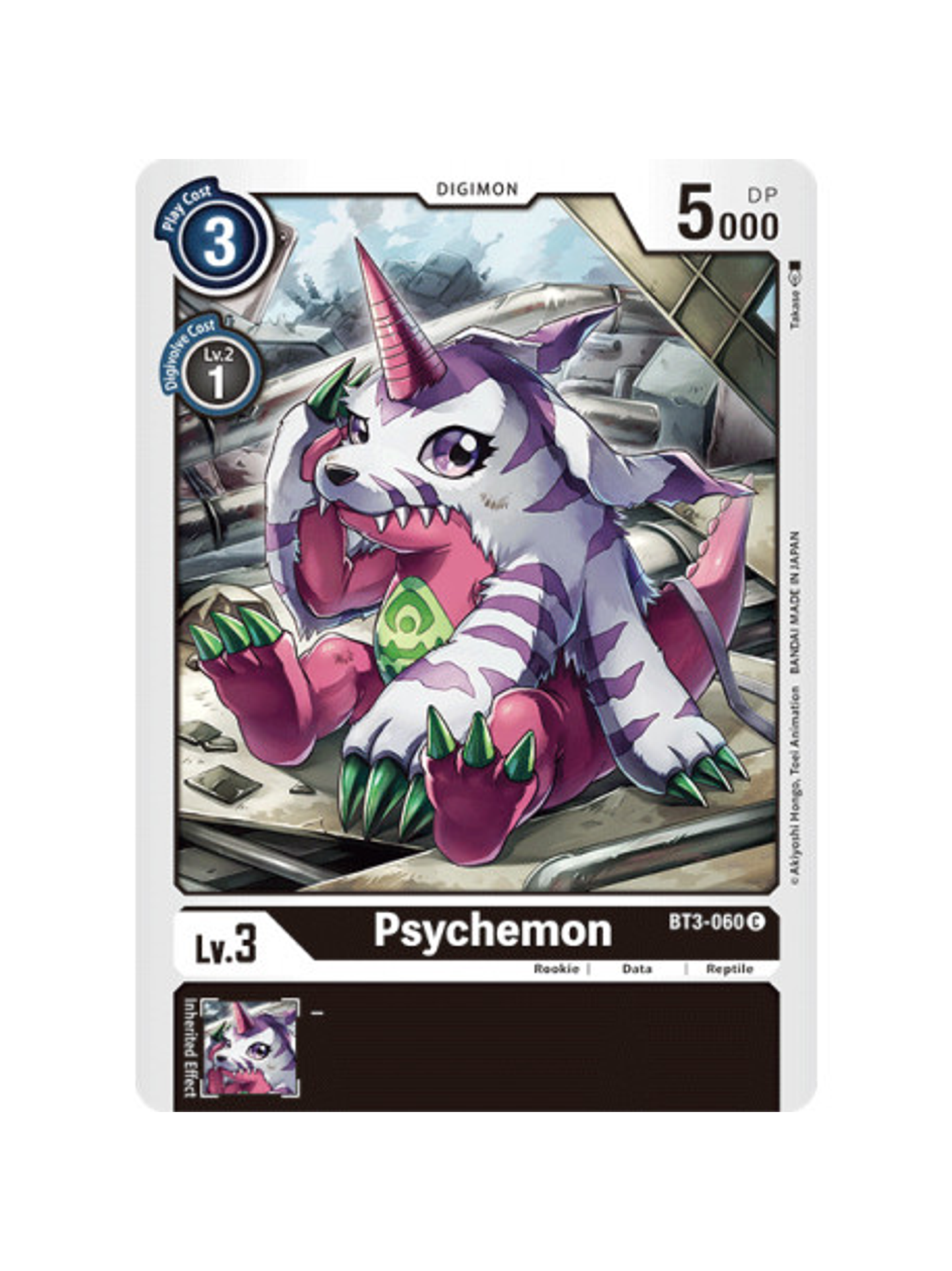 BT3-060 C Psychemon Digimon  1