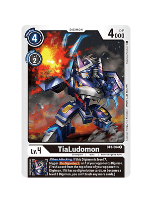 BT3-064 C TiaLudomon Digimon 