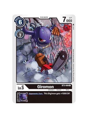 BT3-068 C Giromon Digimon 