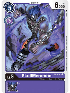 BT3-085 C SkullMeramon Digimon 