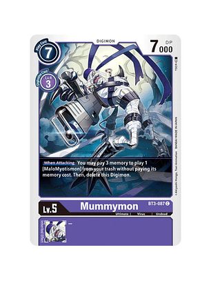 BT3-087 C Mummymon Digimon 
