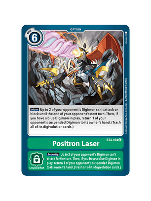 BT3-104 C Positron Laser Option 