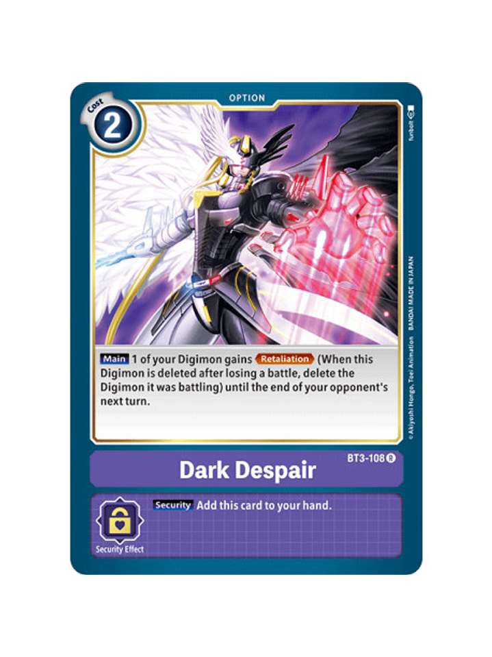 BT3-108 R Dark Despair Option  1