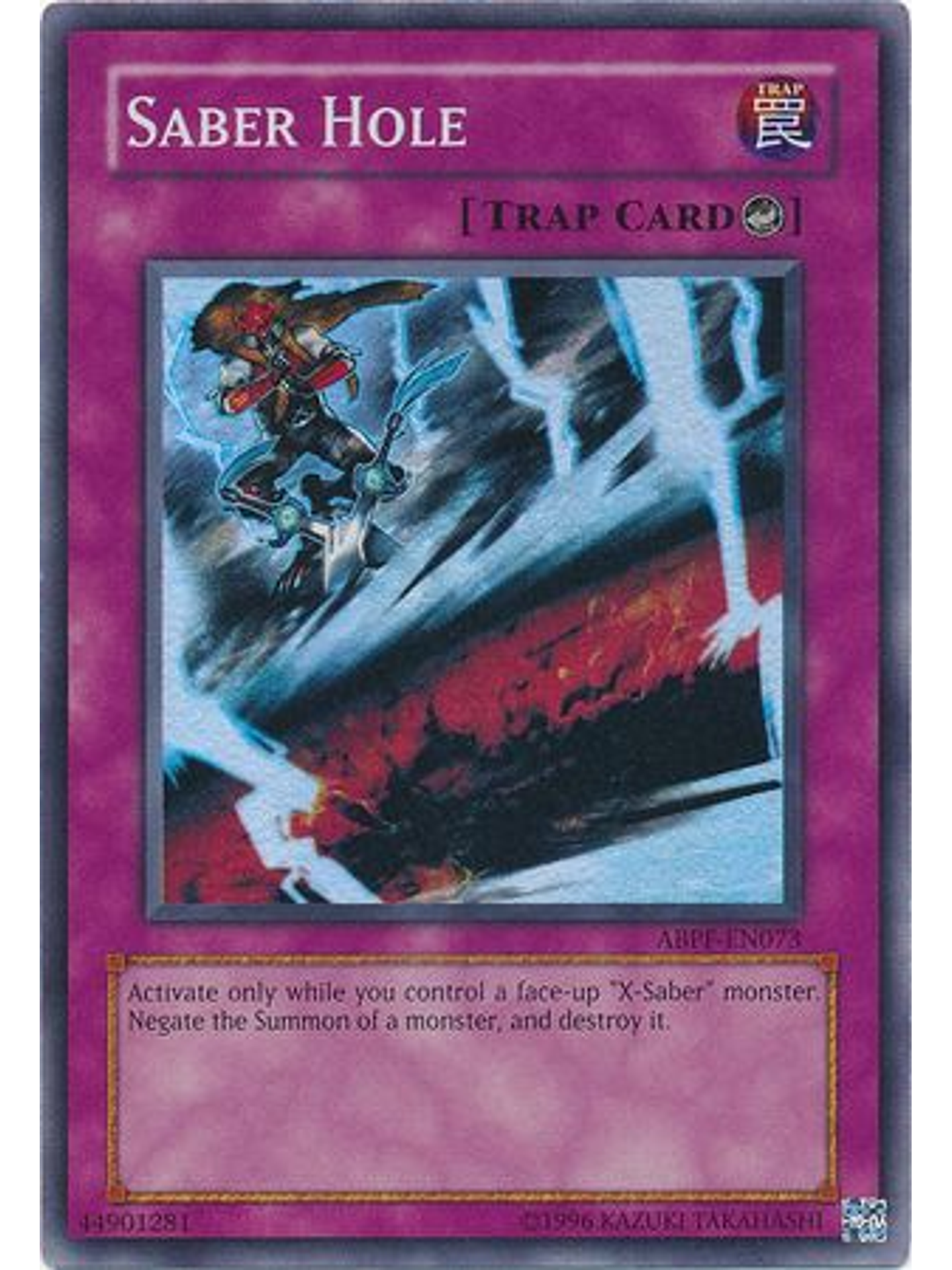 Saber Hole - ABPF-EN073 - Super Rare Unlimited 1
