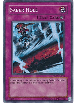 Saber Hole - ABPF-EN073 - Super Rare Unlimited
