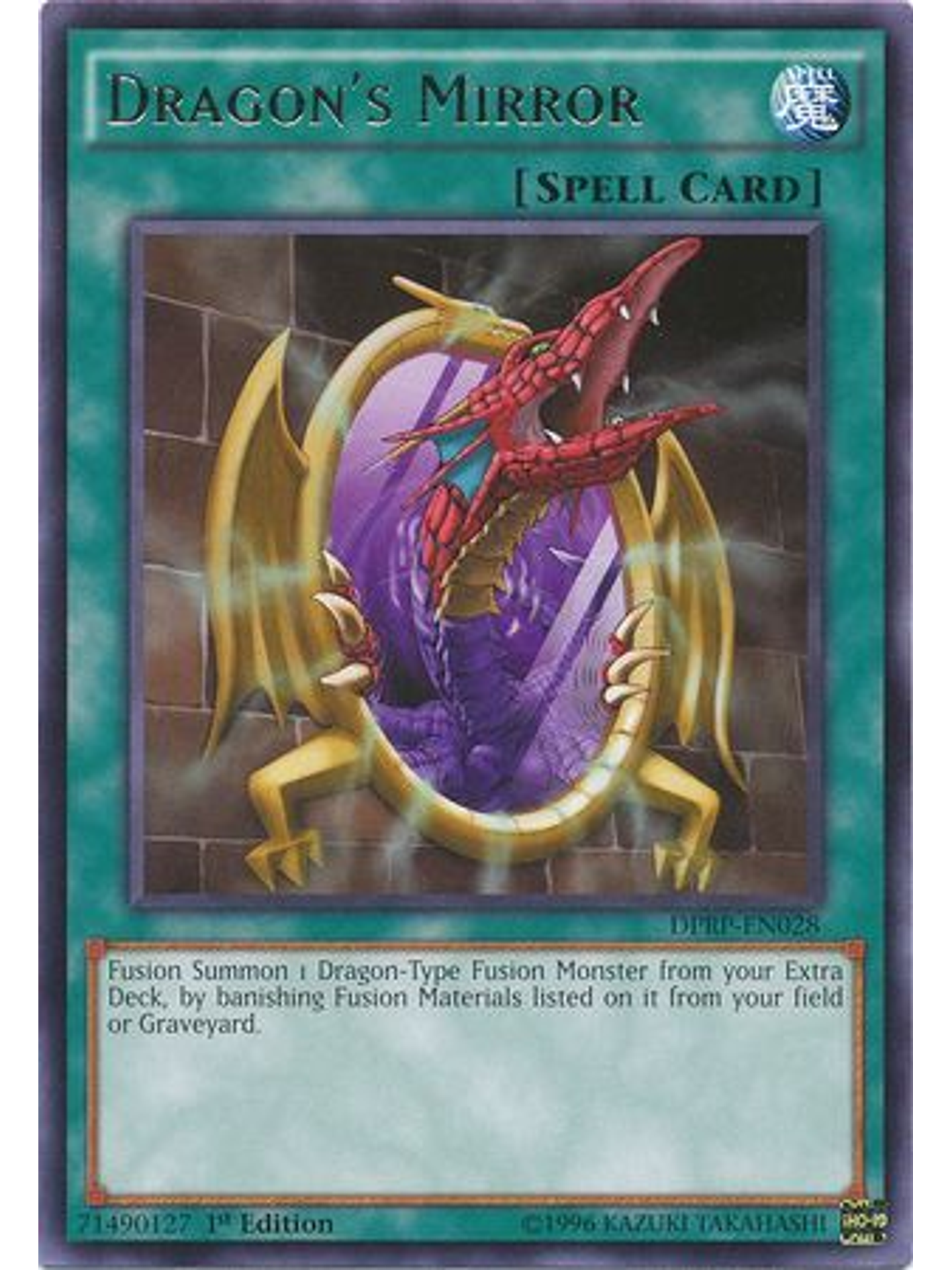 Dragon's Mirror - DPRP-EN028 - Rare 1st Edition 1