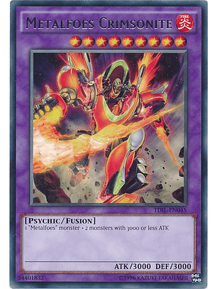 Metalfoes Crimsonite - TDIL-EN045 - Rare Unlimited