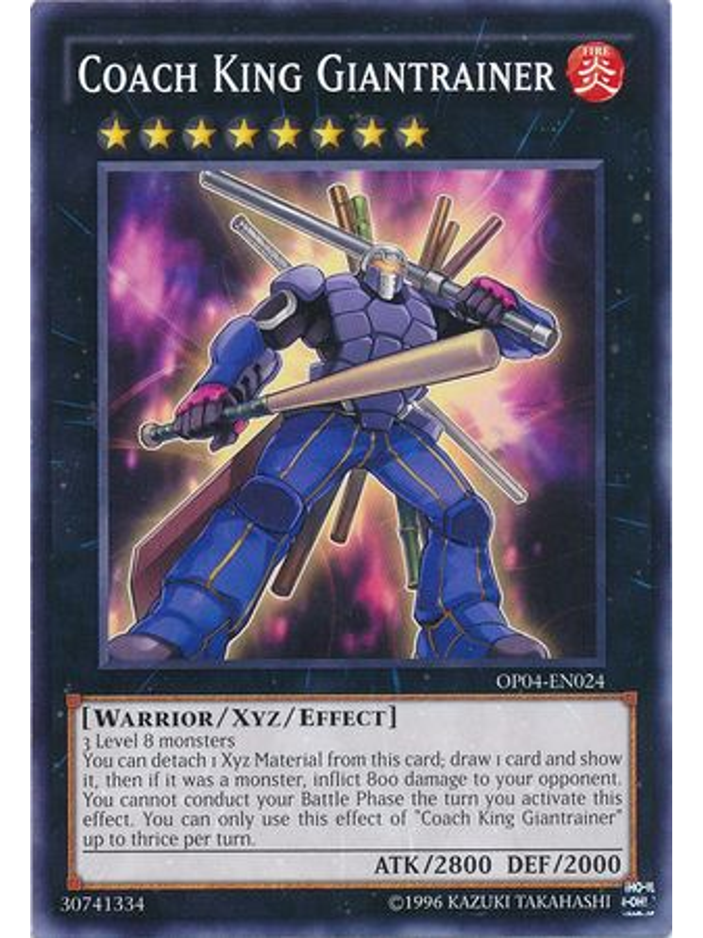 Coach King Giantrainer - OP04-EN024 - Common 1