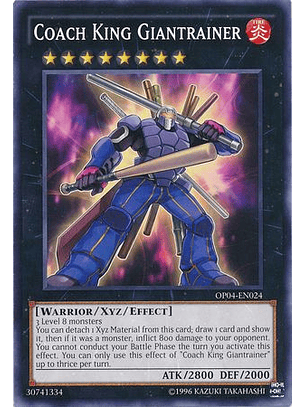 Coach King Giantrainer - OP04-EN024 - Common