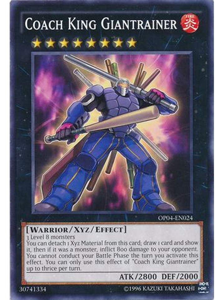 Coach King Giantrainer - OP04-EN024 - Common 1