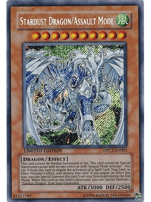 Stardust Dragon/Assault Mode - DPCT-EN003 - Secret Rare 1st Edition