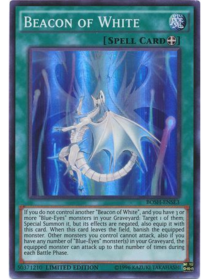 Beacon of White - BOSH-ENSE3 - Super Rare Limited 1