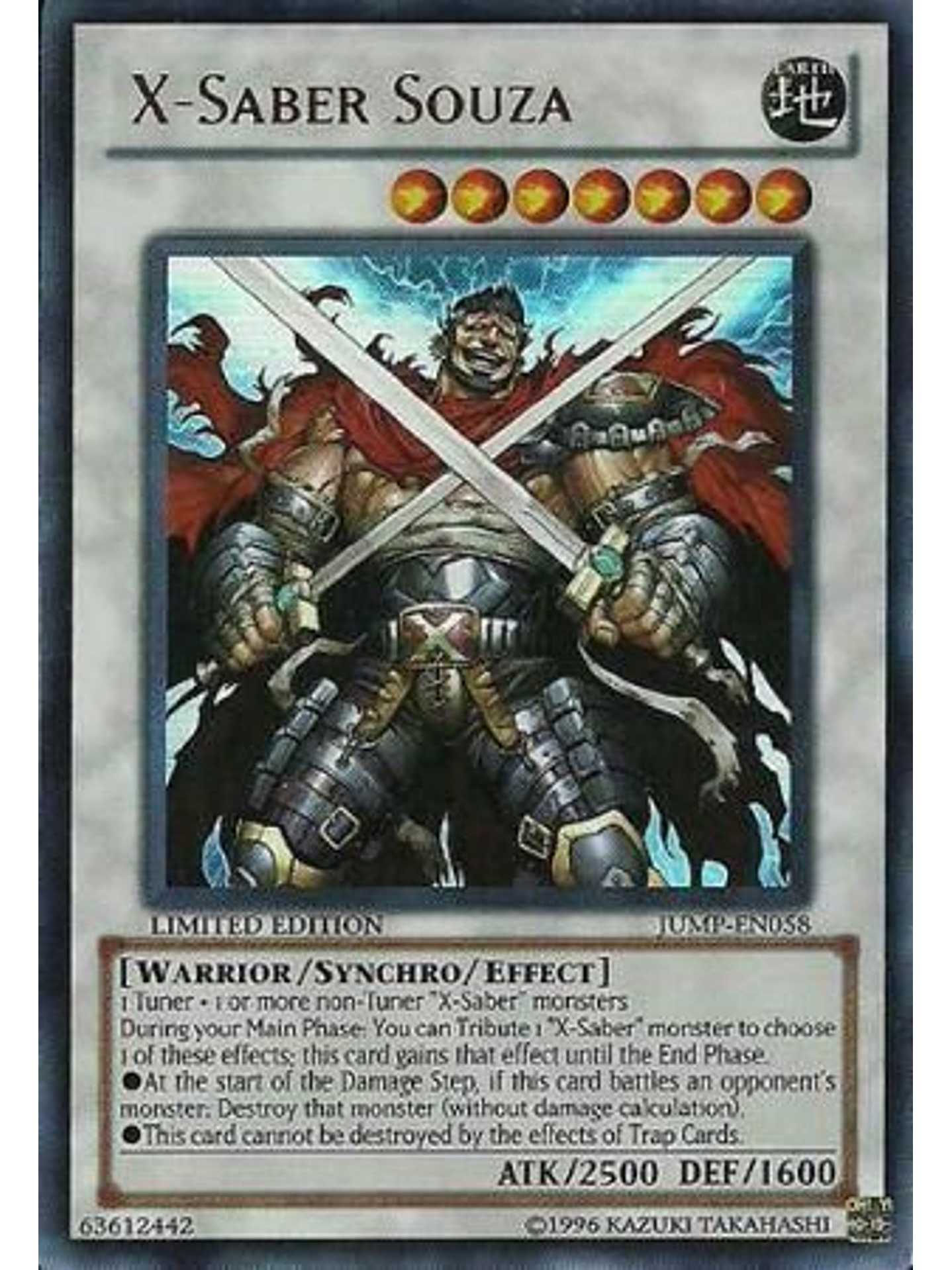 X-Saber Souza - JUMP-EN058 - Ultra Rare 1