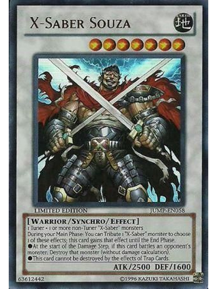 X-Saber Souza - JUMP-EN058 - Ultra Rare 1