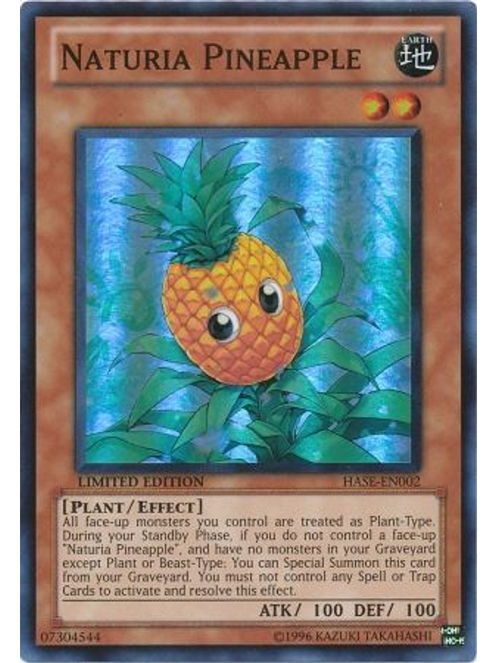 Naturia Pineapple - HASE-EN002 - Super Rare 1