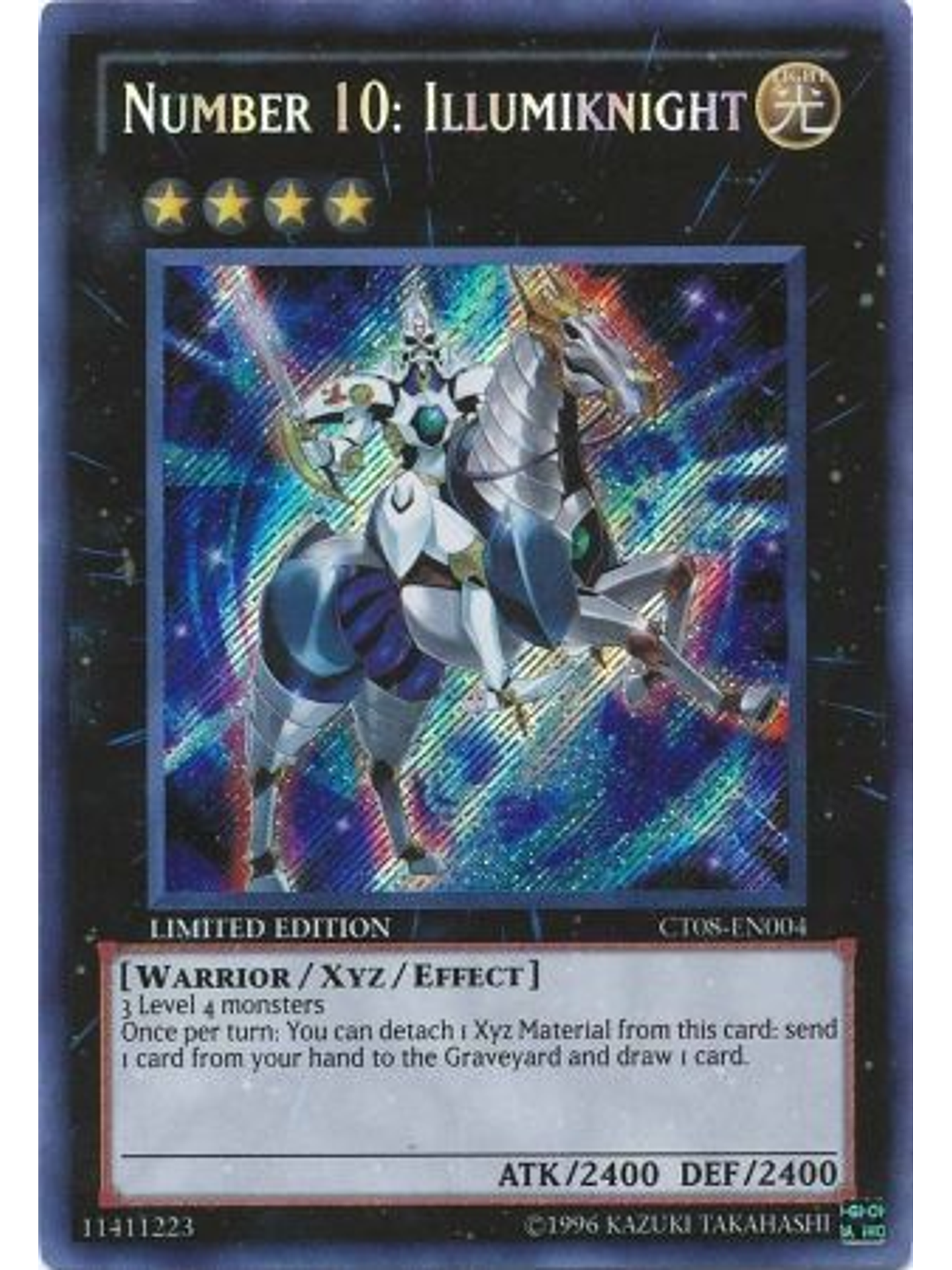 Number 10: Illumiknight - CT08-EN004 - Secret Rare 1