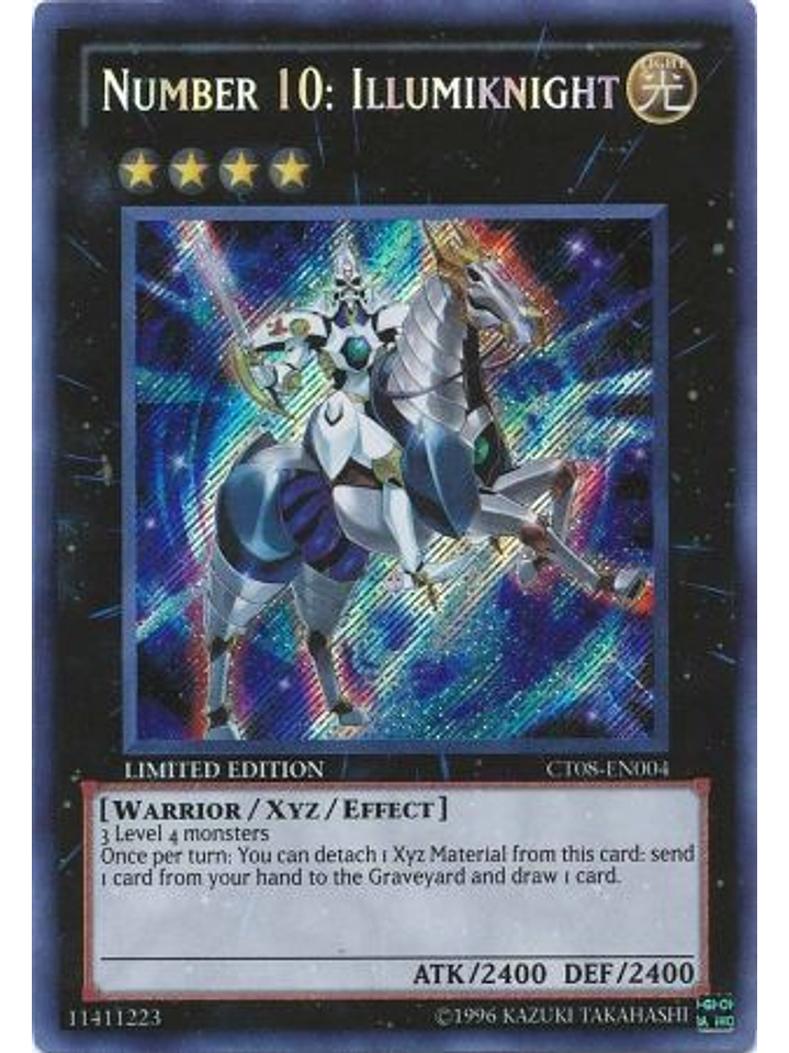 Number 10: Illumiknight - CT08-EN004 - Secret Rare 1