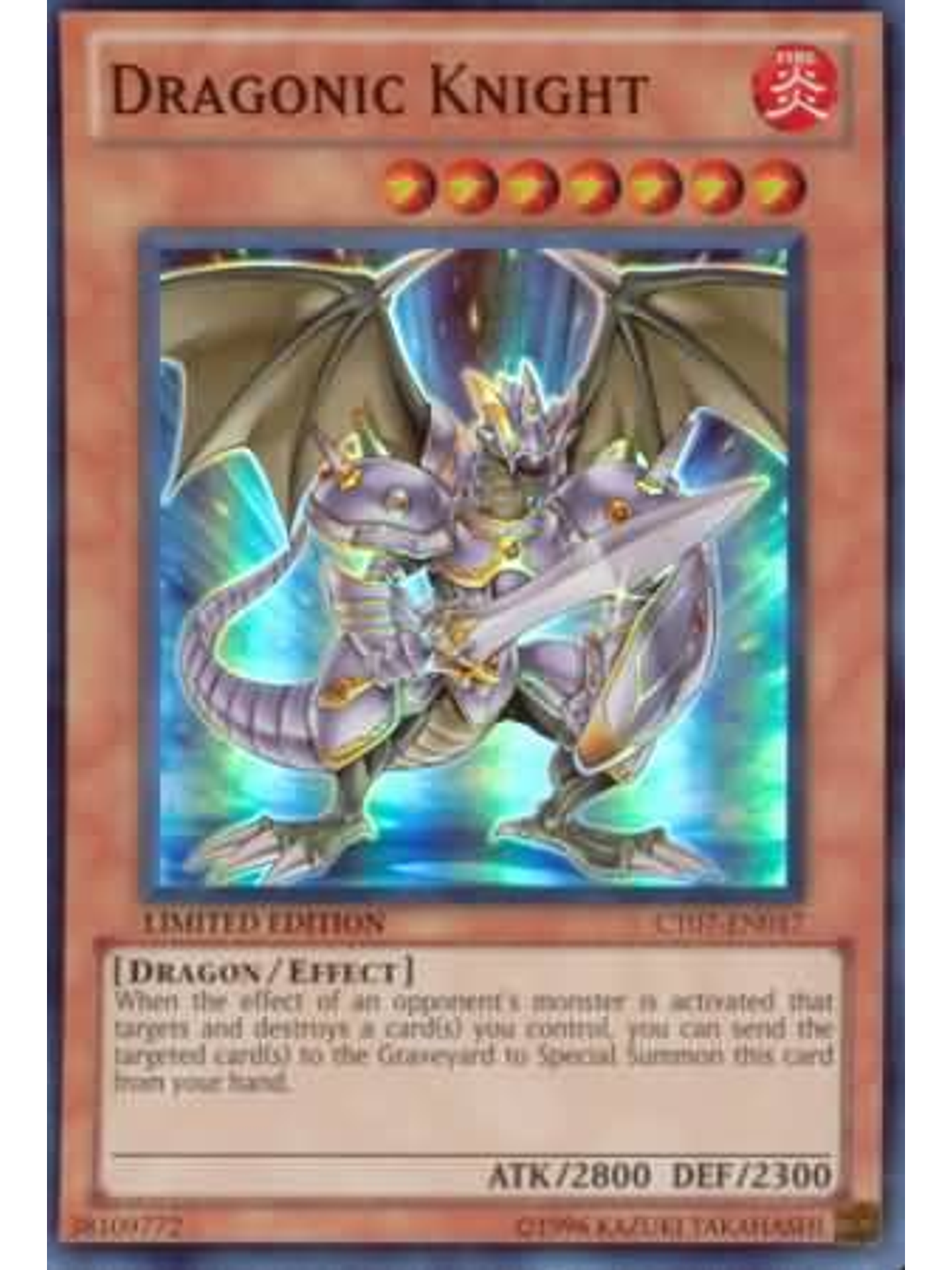 Dragonic Knight - CT07-EN017 - Super Rare 1