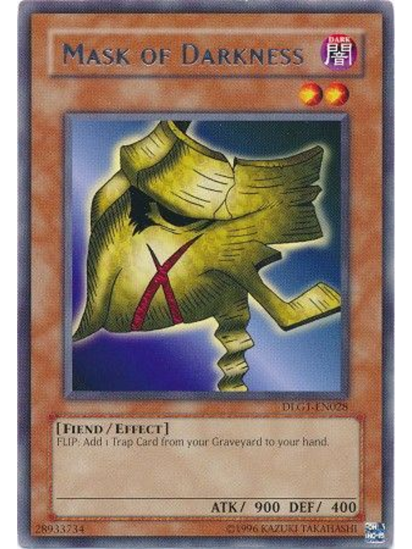 Mask of Darkness - DLG1-EN028 - Rare 1